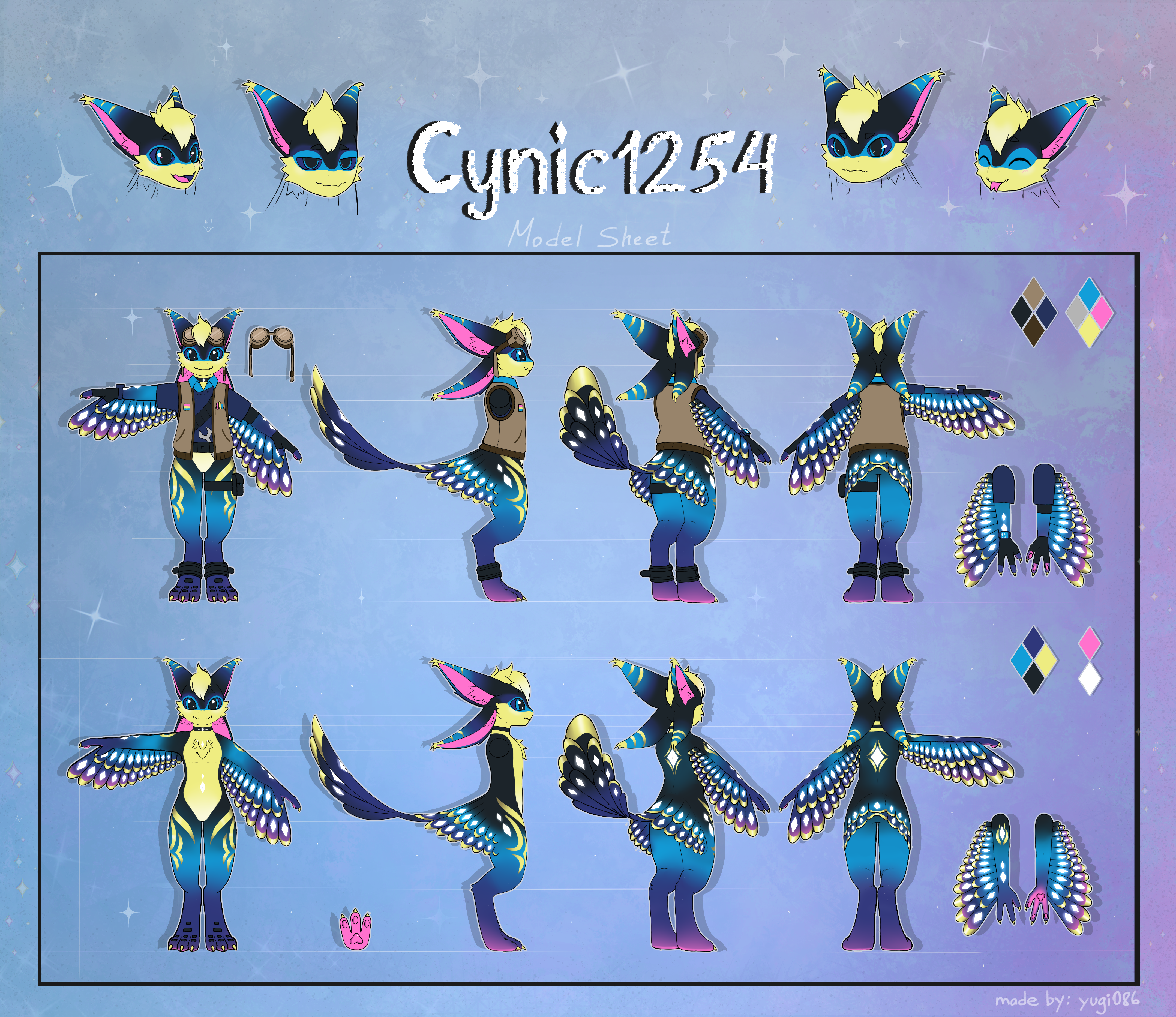 Main reference sheet